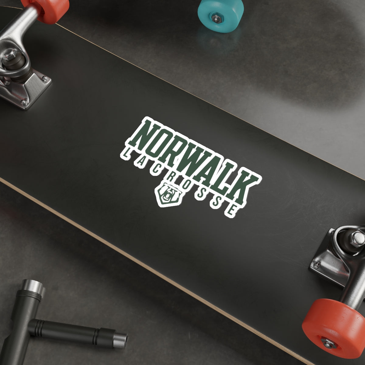 Norwalk Lacrosse Die-Cut Stickers