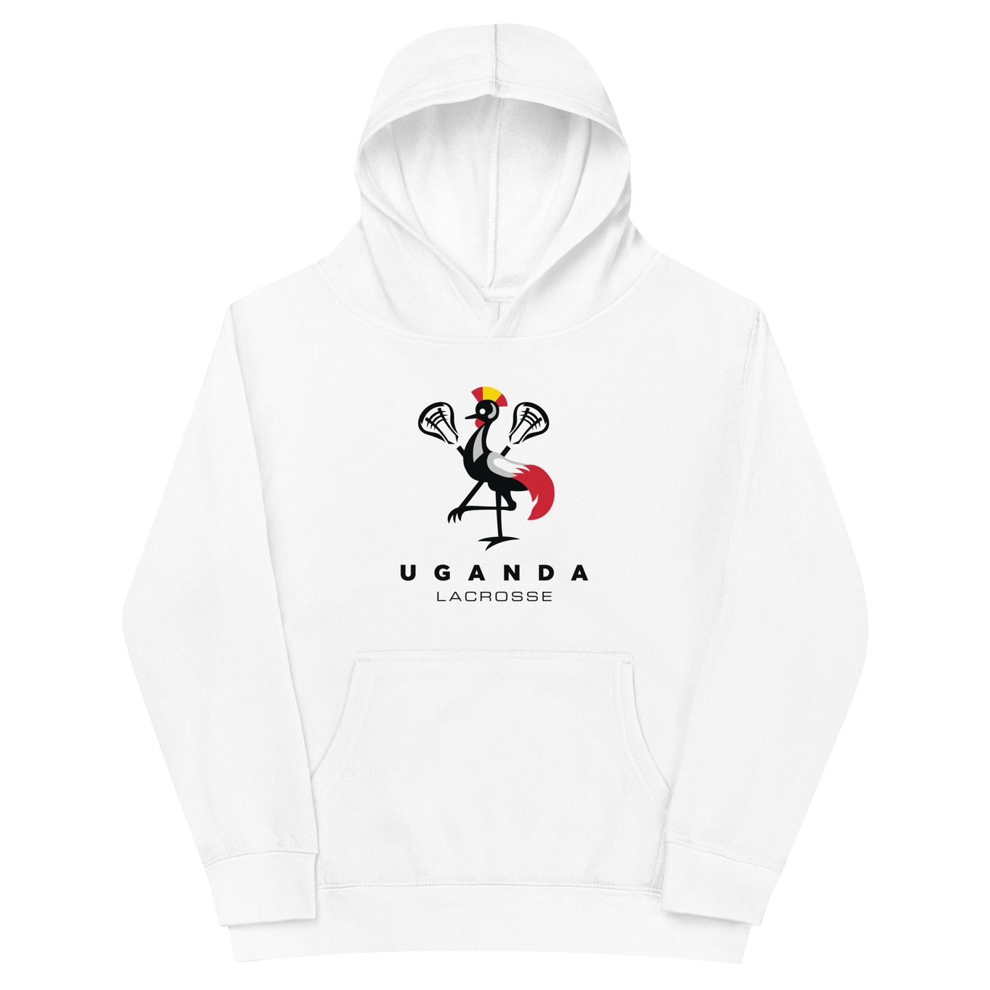 Youth Uganda Lacrosse Fleece Hoodie