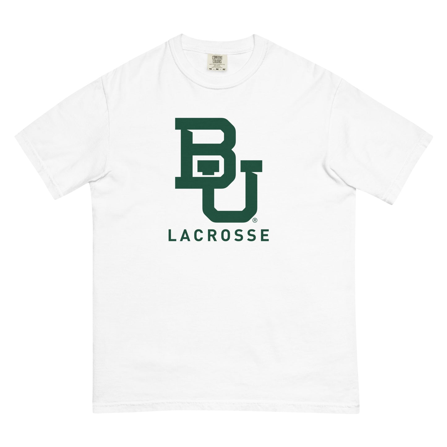 Adult Baylor Lacrosse Comfort Color T-shirt