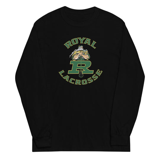 Adult Royal HS Lacrosse Gildan Long Sleeve Shirt
