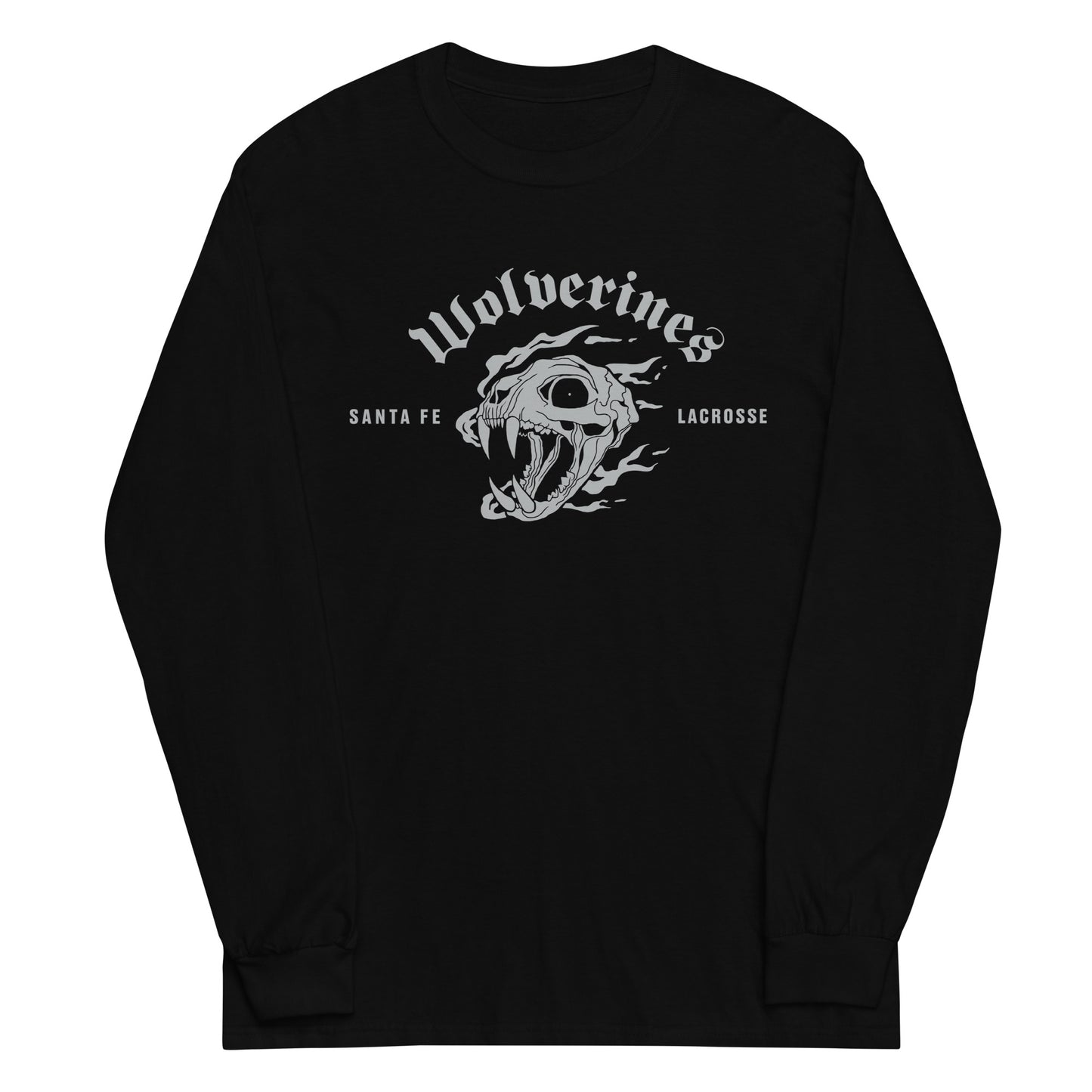 Adult Santa Fe Lacrosse Gildan Long Sleeve Shirt