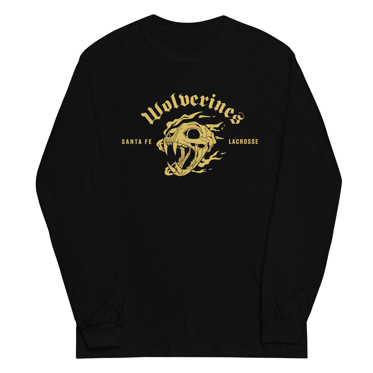 Adult Santa Fe Lacrosse Gildan Long Sleeve Shirt