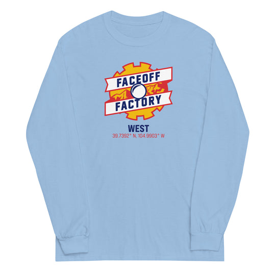 Adult Faceoff Factory Gildan Long Sleeve Shirt - West