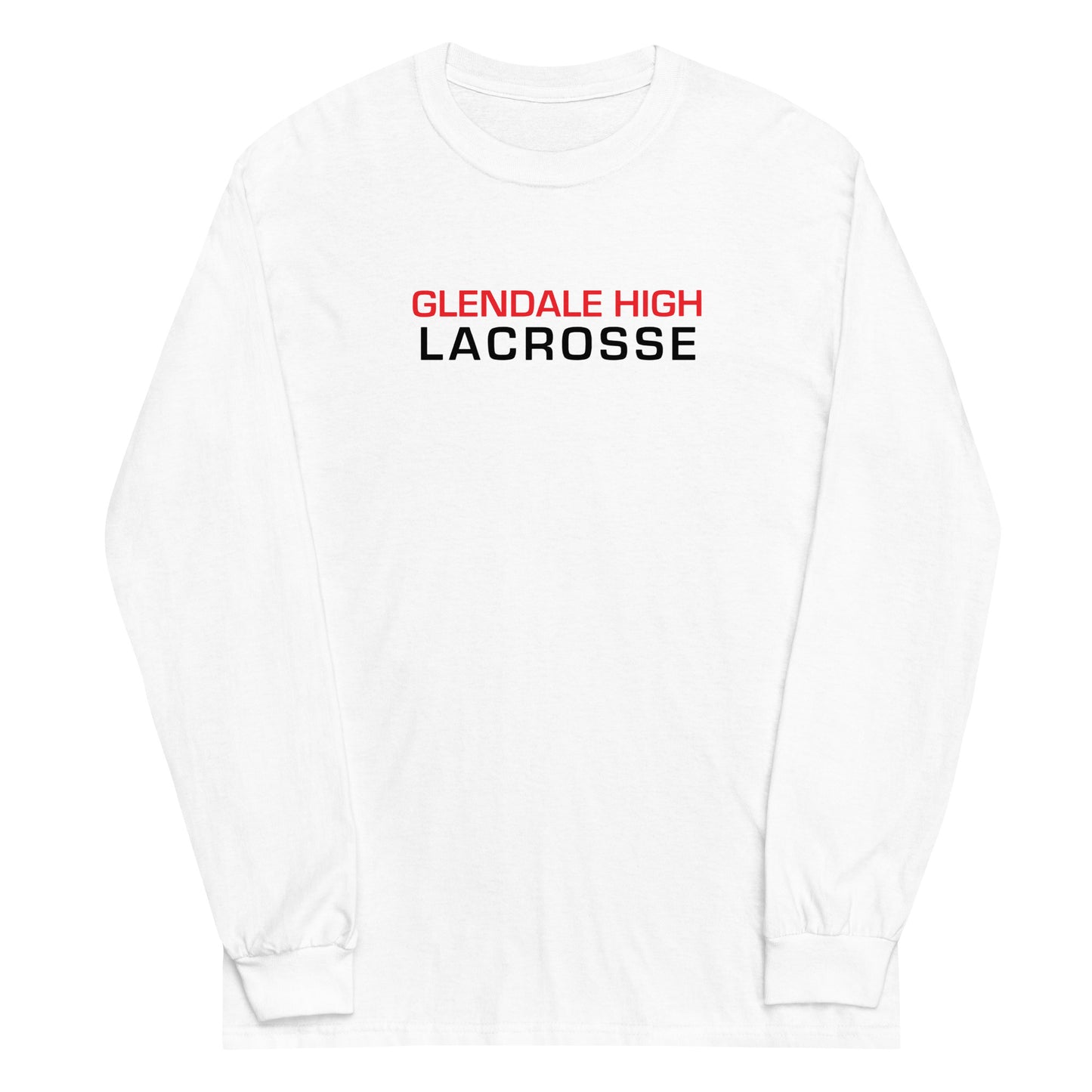 Adult Glendale HS Lacrosse Gildan Long Sleeve Shirt