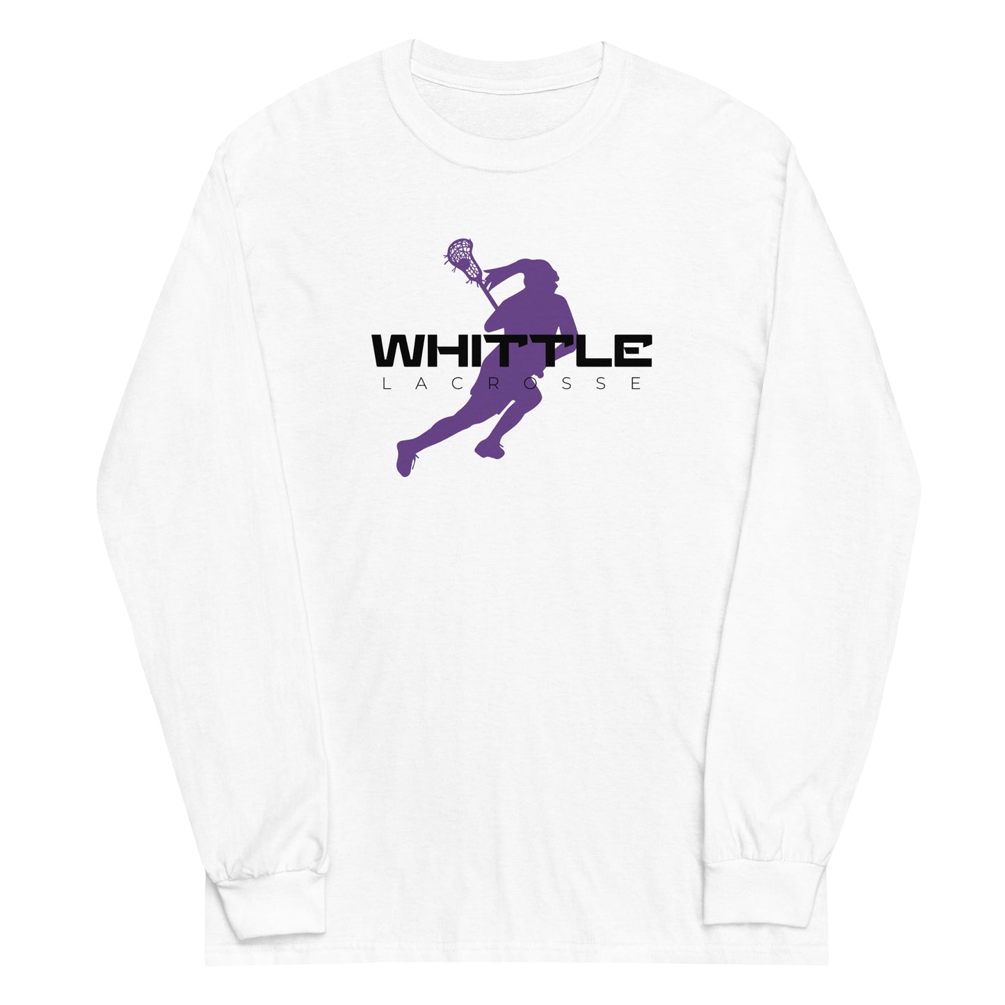 Adult Whittle Lacrosse Gildan Long Sleeve Shirt