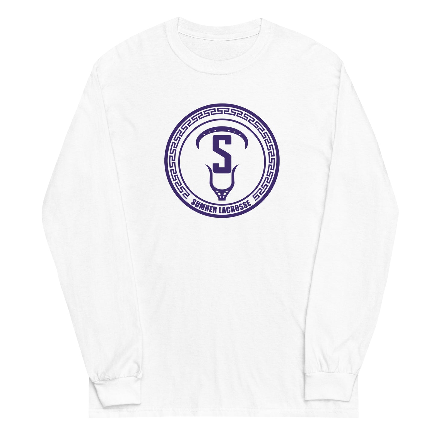 Adult Sumner Spartans Lacrosse Long Sleeve Shirt
