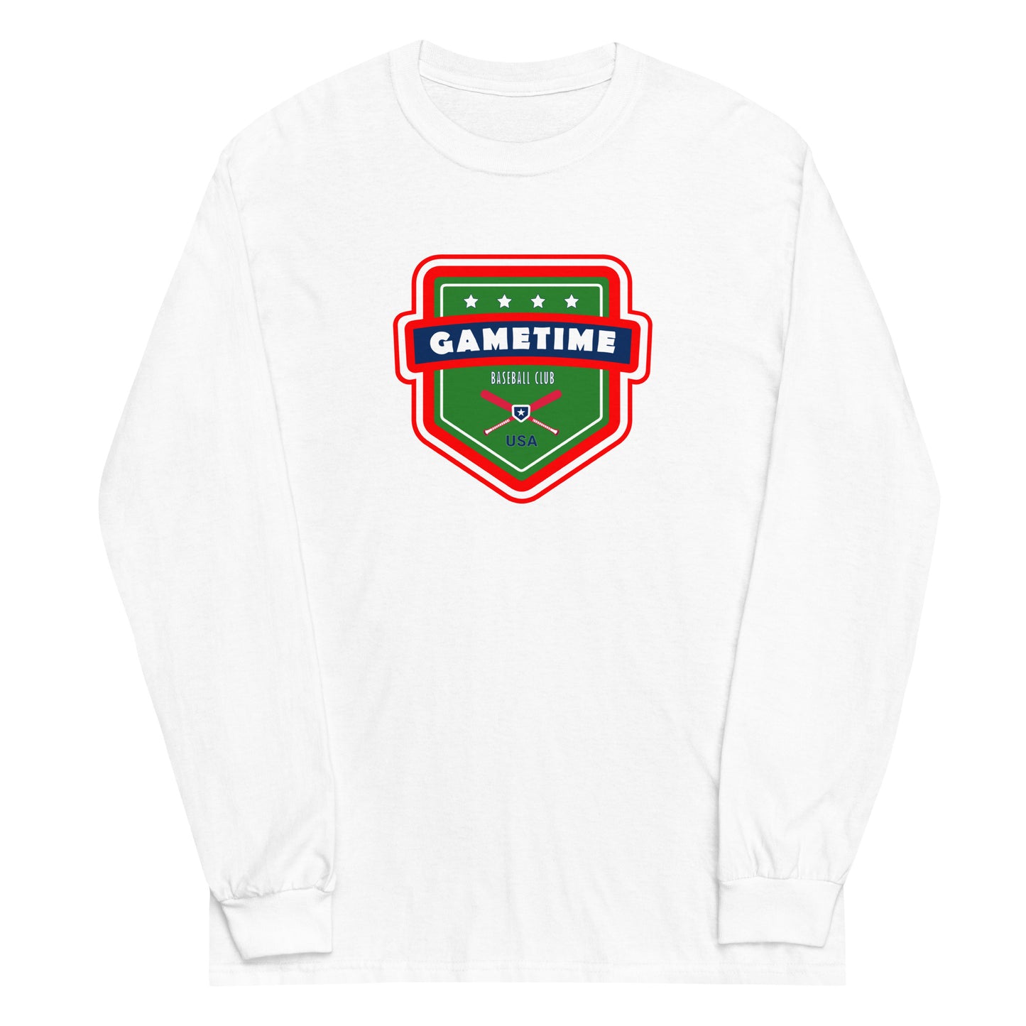 Adult Gametime Baseball Club Gildan Long Sleeve Shirt