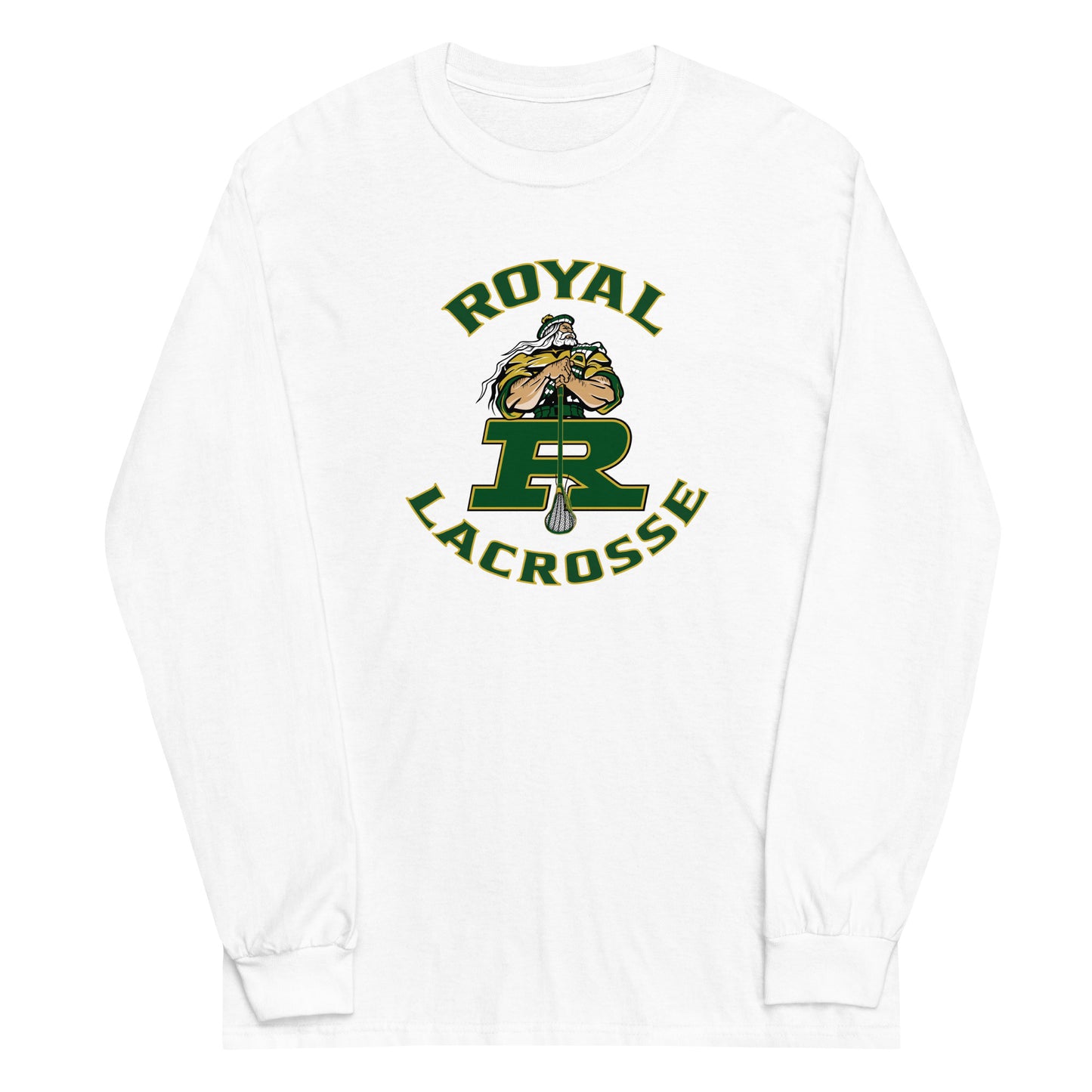 Adult Royal HS Lacrosse Gildan Long Sleeve Shirt
