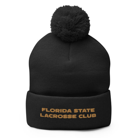 FSU Lacrosse Pom-Pom Beanie