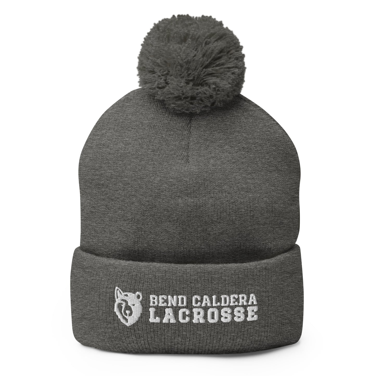 Bend Caldera Lacrosse Pom-Pom Beanie