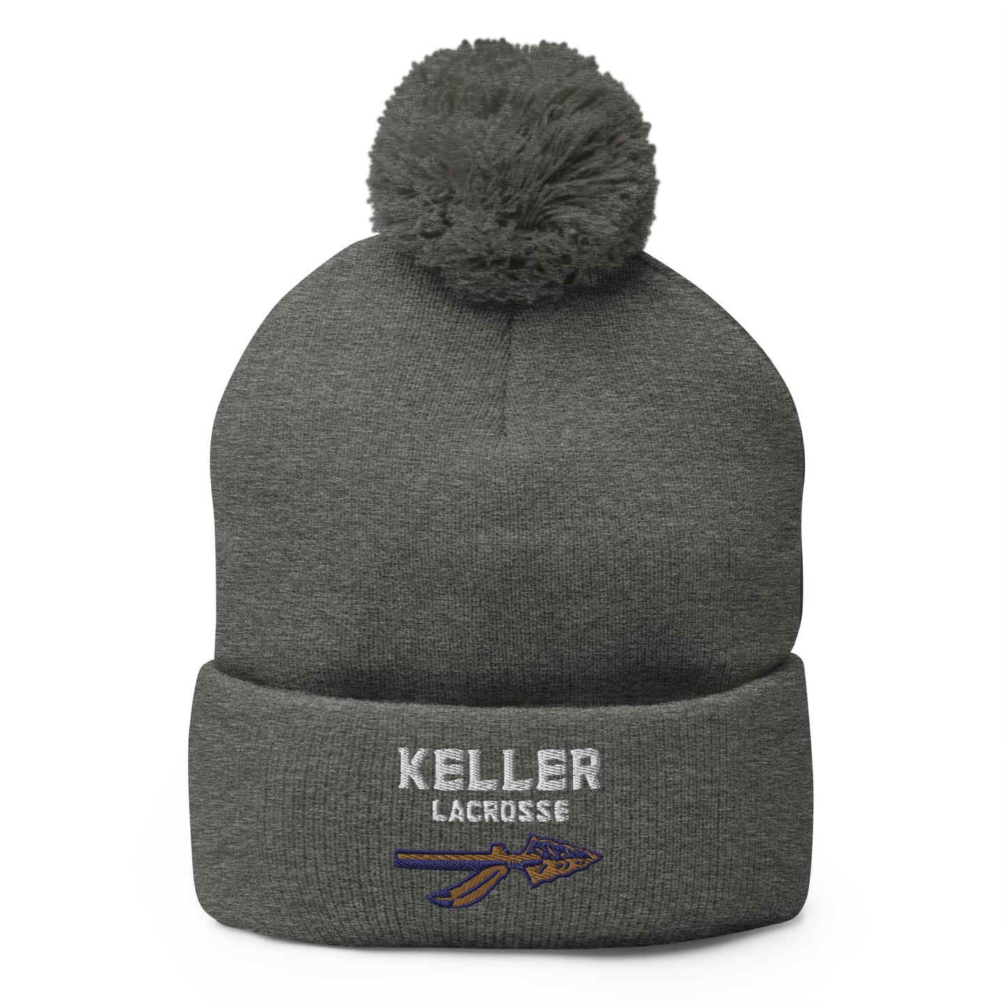Keller Lacrosse Pom-Pom Beanie