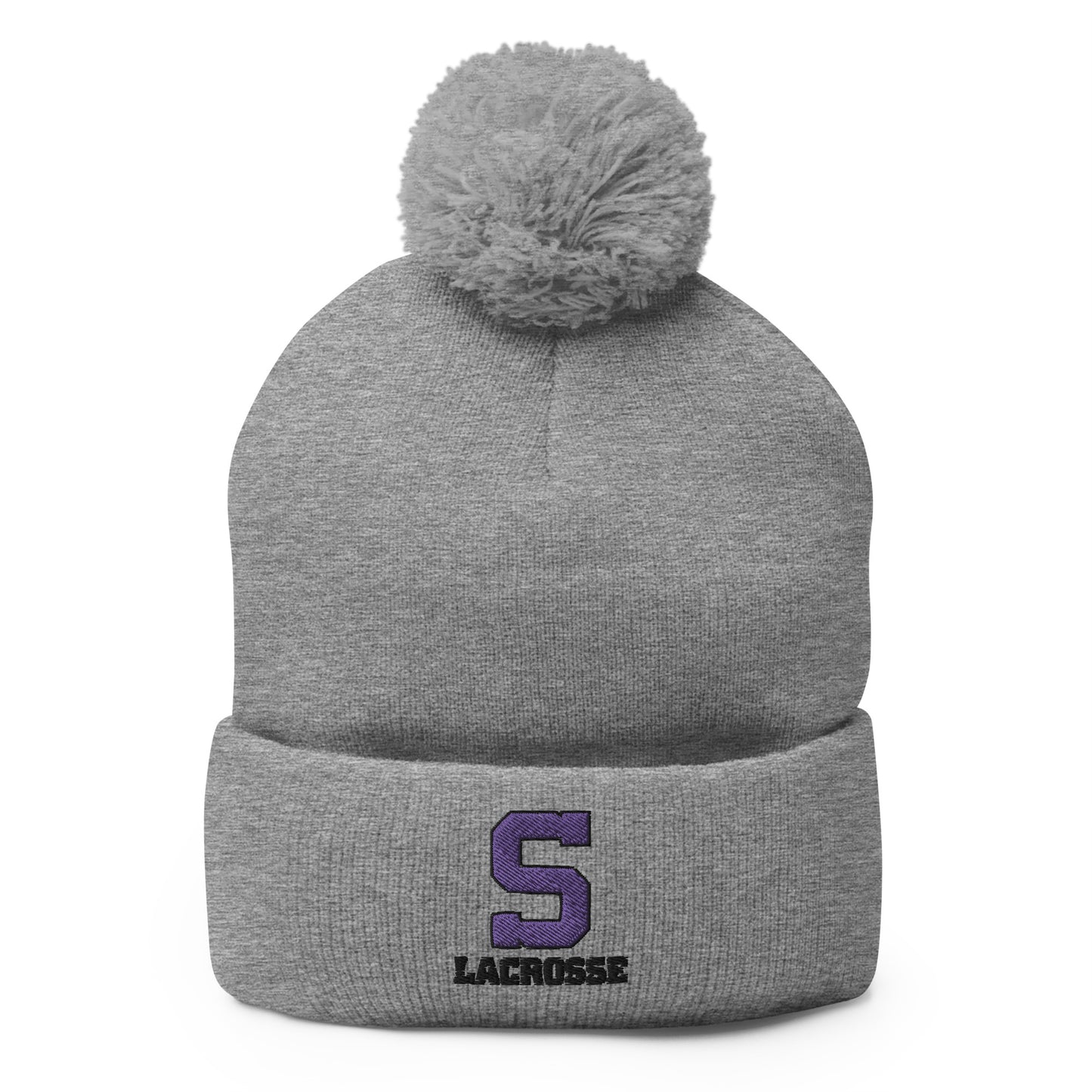 Sunset Lacrosse Pom-Pom Beanie