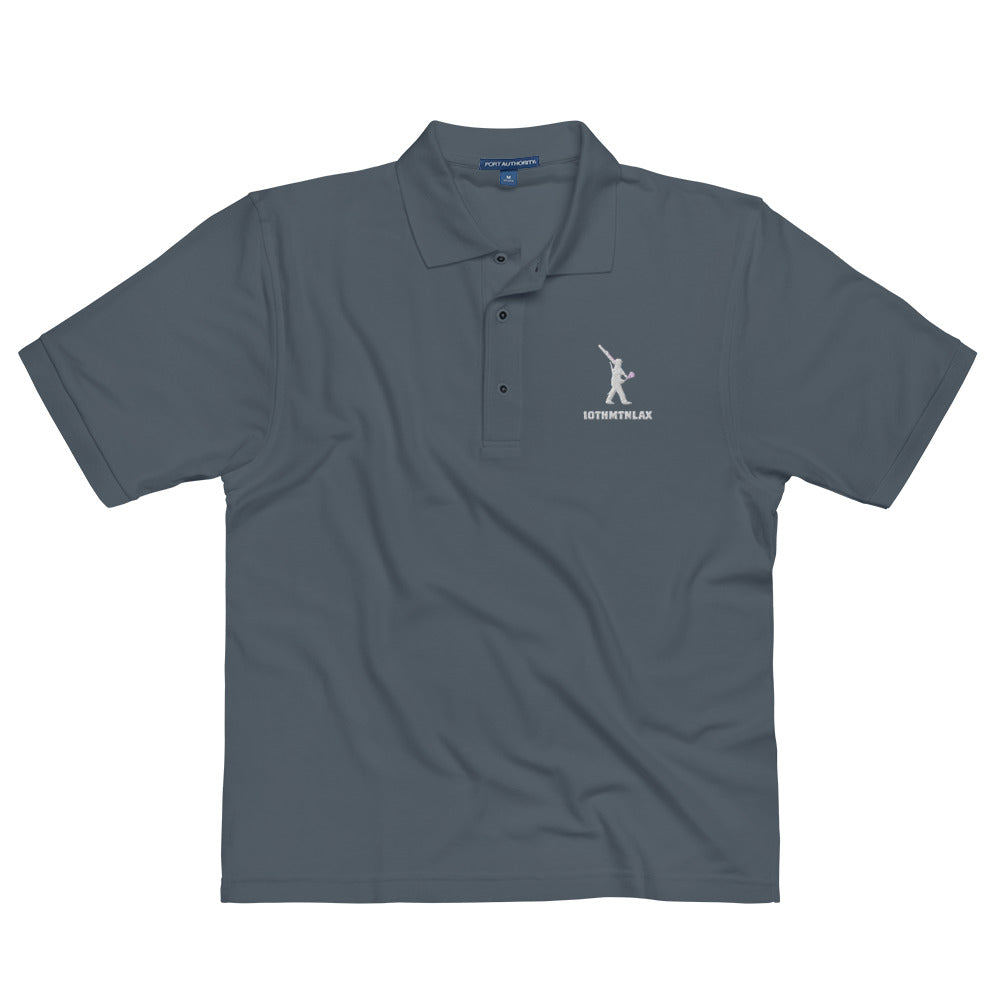 Adult 10th Mountain Lacrosse Port Authority Polo