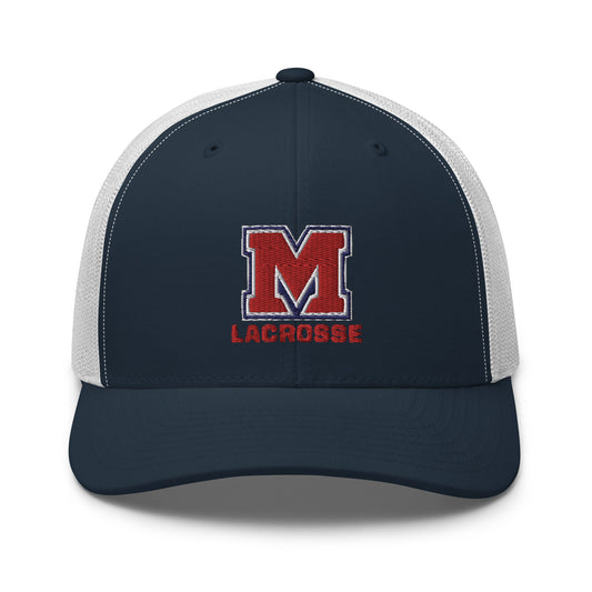 BMHS Lacrosse Yupoong Retro Trucker Cap