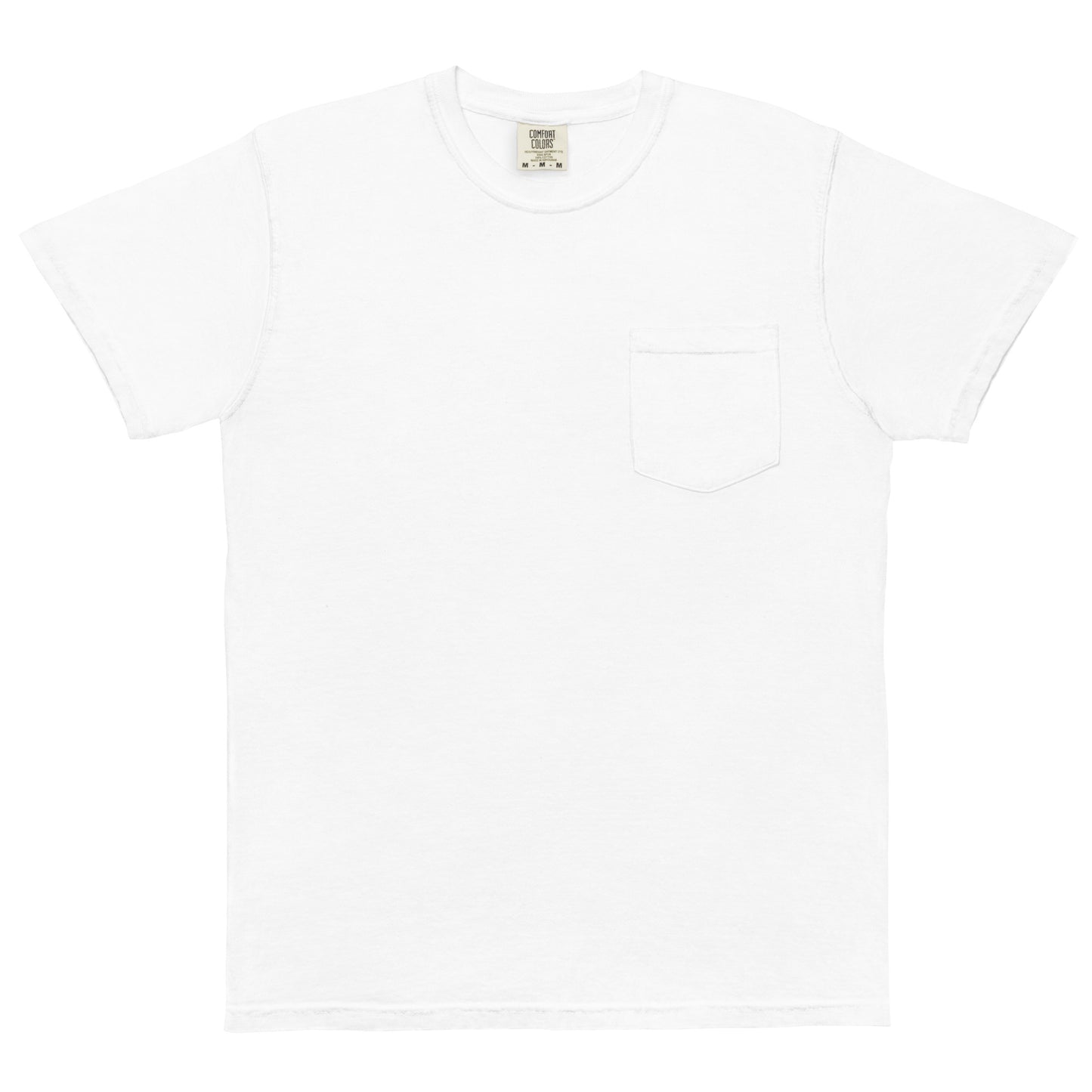Adult Play Lacrosse Comfort Colors Pocket T-shirt