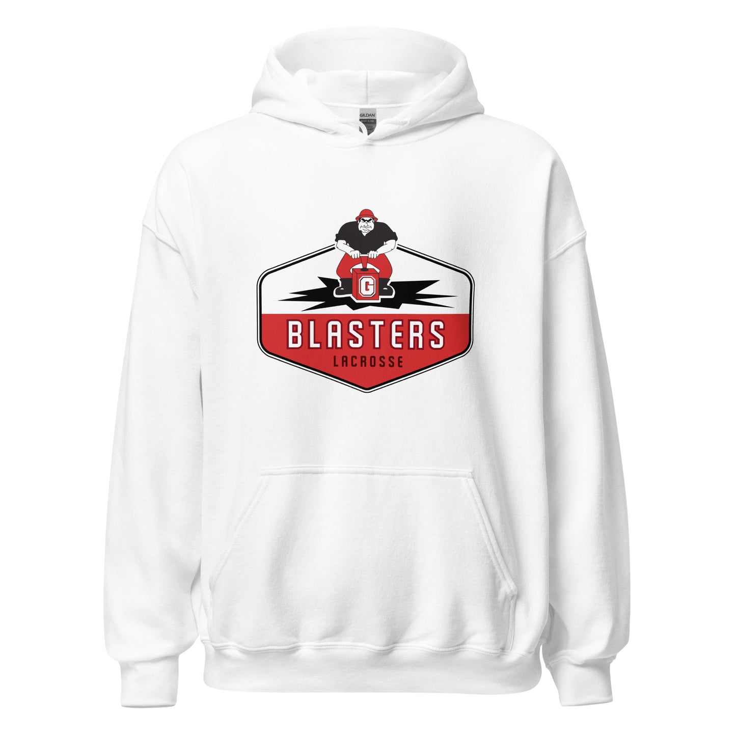 Adult Blasters MS Lacrosse Gildan Hoodie