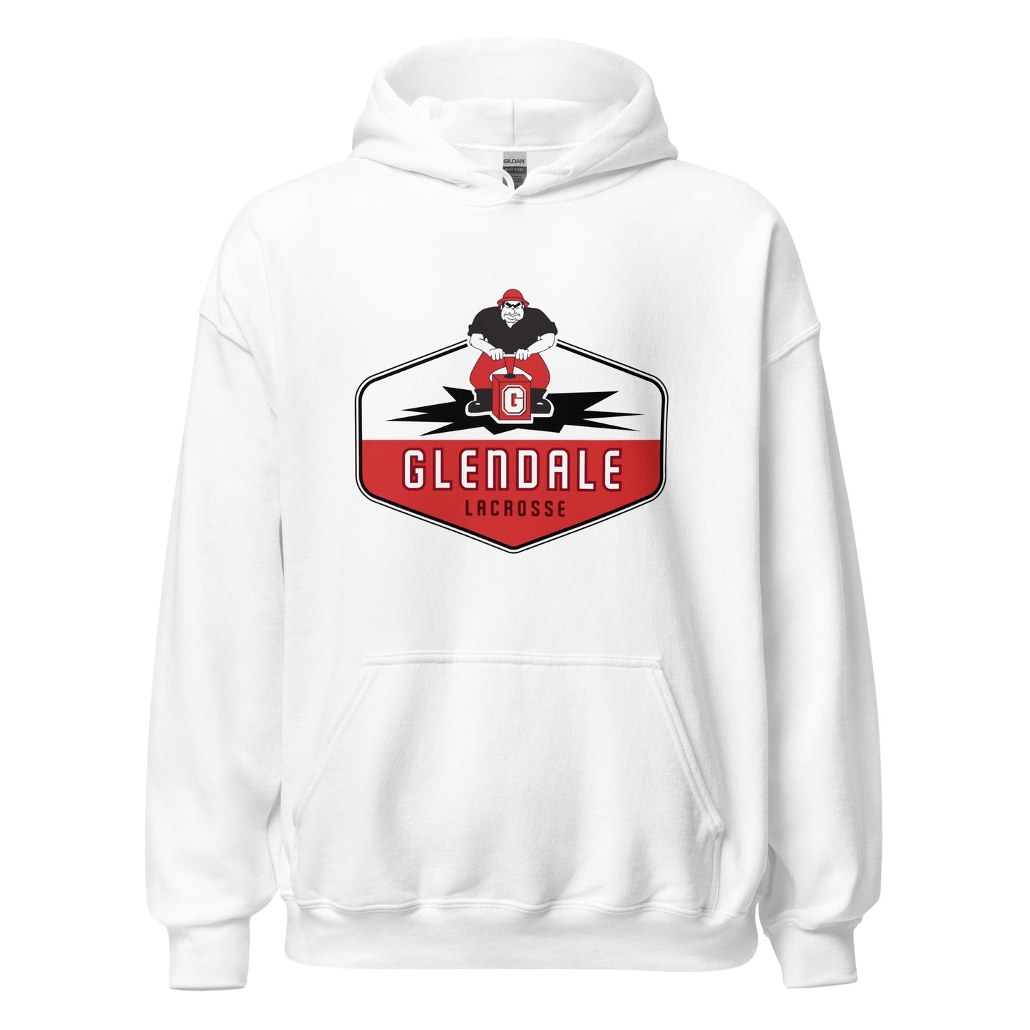 Adult Glendale HS Lacrosse Gildan Hoodie