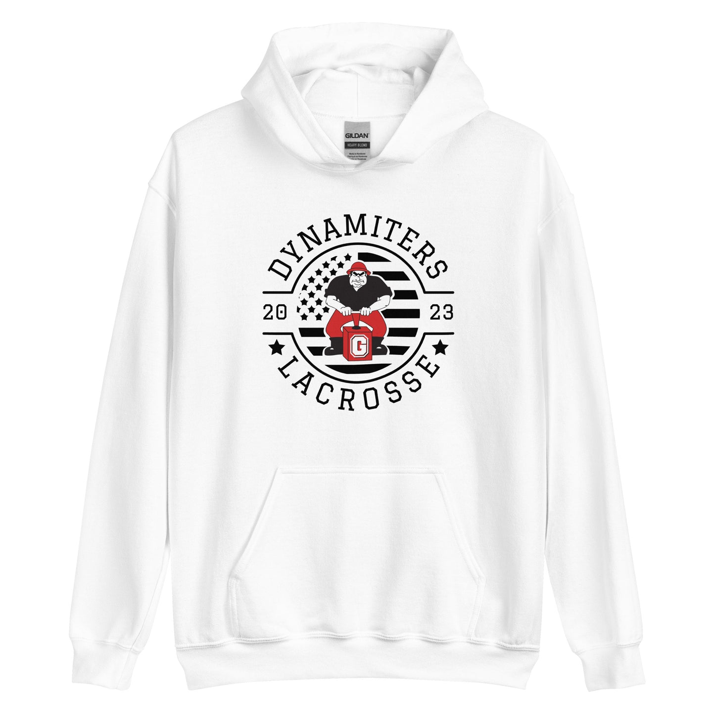 Adult Glendale HS Lacrosse Gildan Hoodie