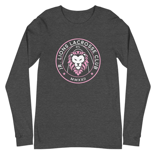 Adult Jr. Lions Lacrosse Bella + Canvas Long Sleeve Tee