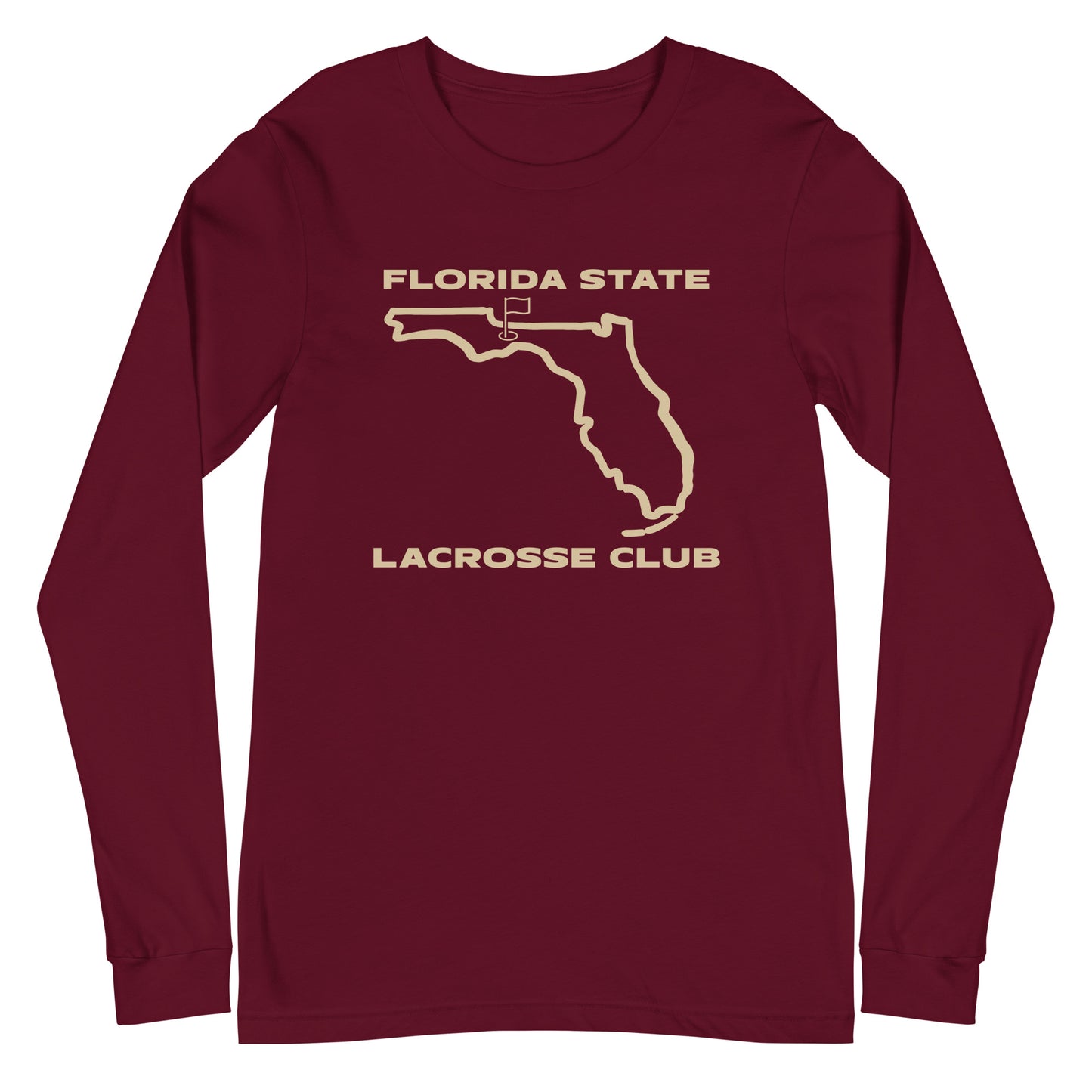 Adult FSU Lacrosse Bella + Canvas Long Sleeve Tee