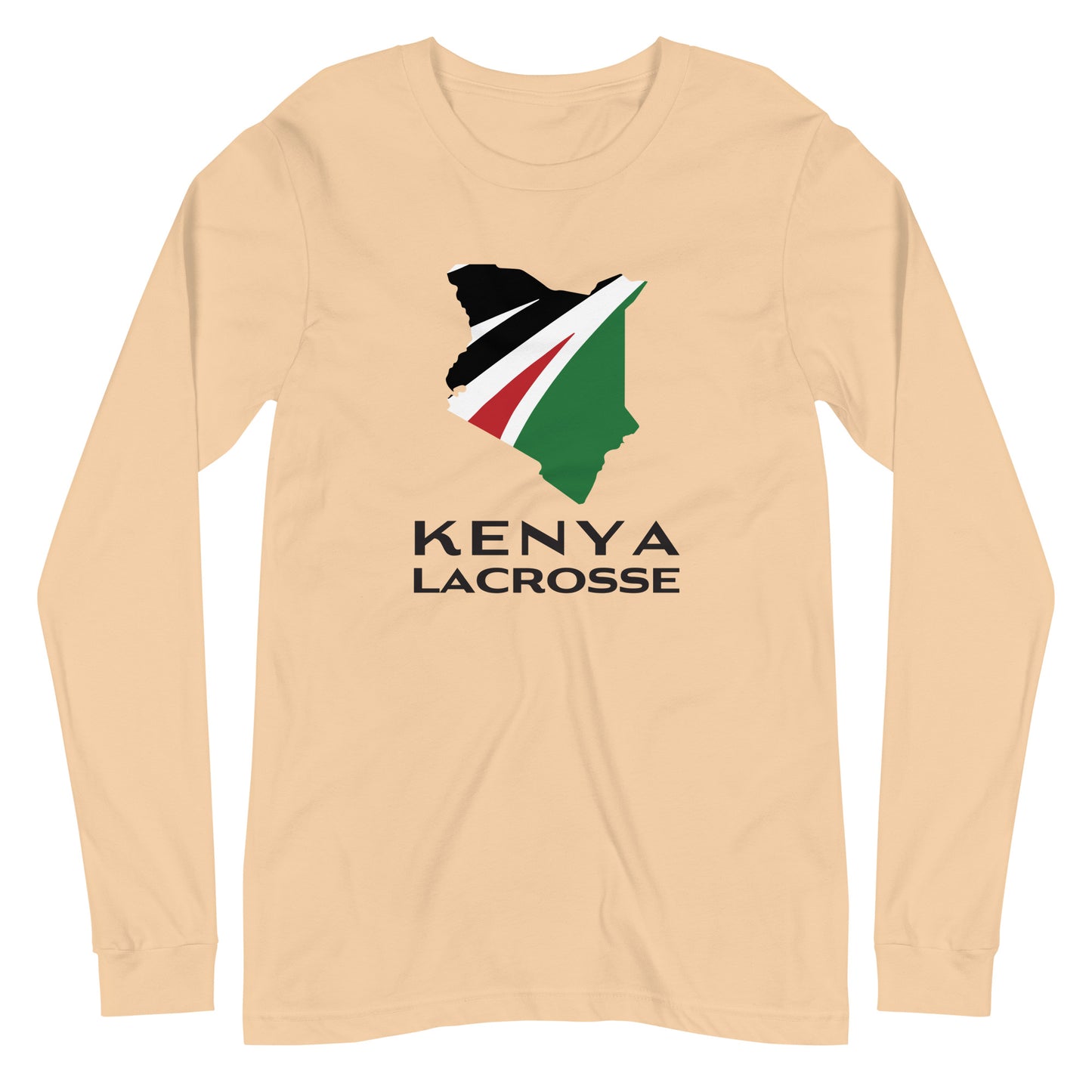 Adult Kenya Lacrosse Bella + Canvas Long Sleeve