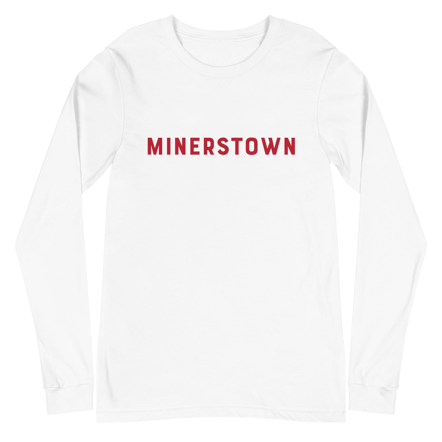 Adult Minerstown Bella + Canvas Long Sleeve Tee