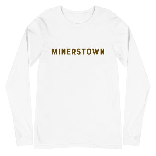 Adult Minerstown Bella + Canvas Long Sleeve Tee