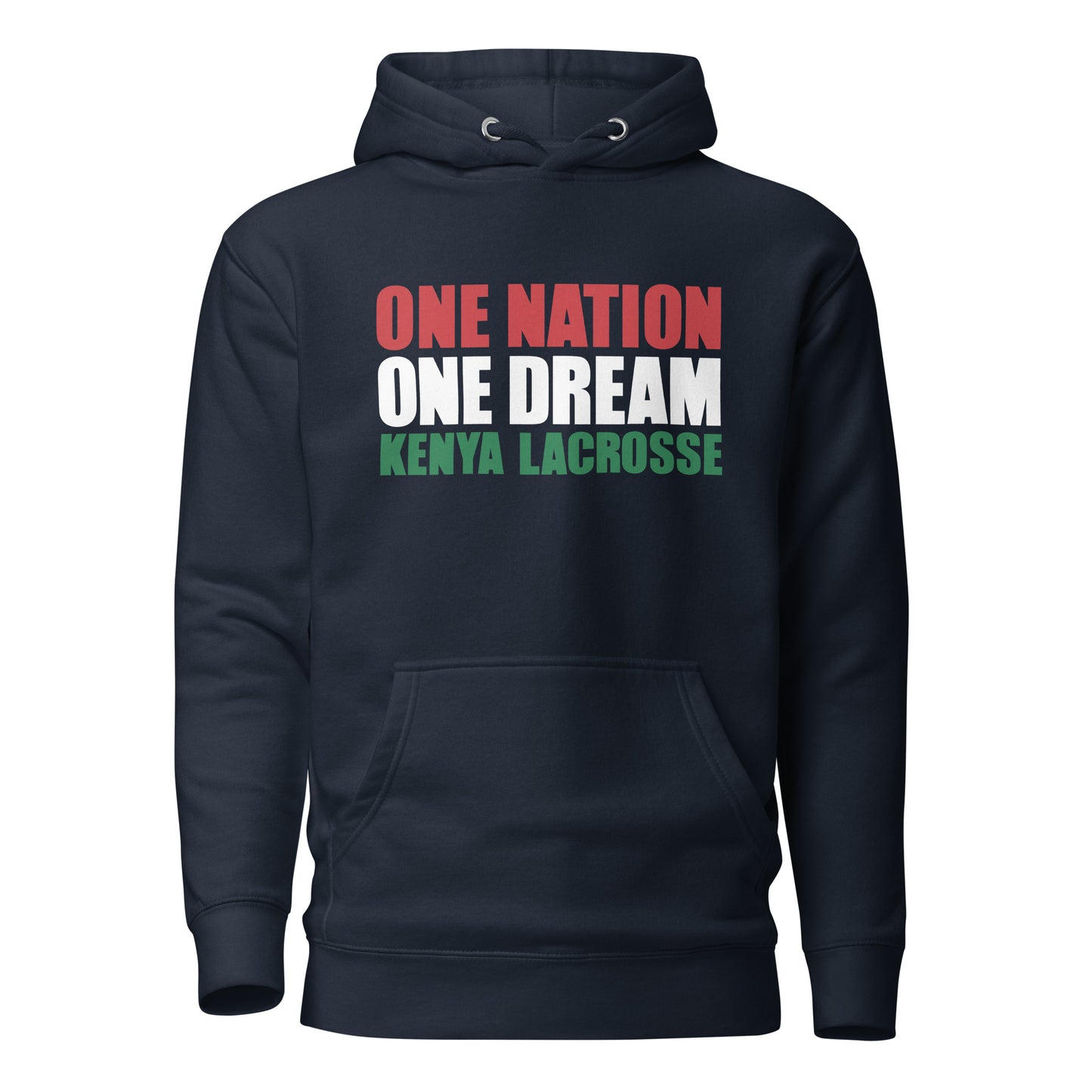 Adult Kenya Lacrosse Cotton Heritage Hoodie