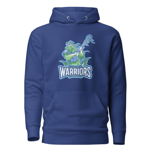 Adult Seattle Warriors Lacrosse Cotton Heritage Hoodie