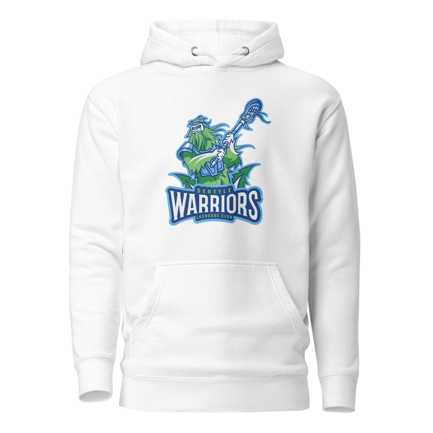 Adult Seattle Warriors Lacrosse Cotton Heritage Hoodie