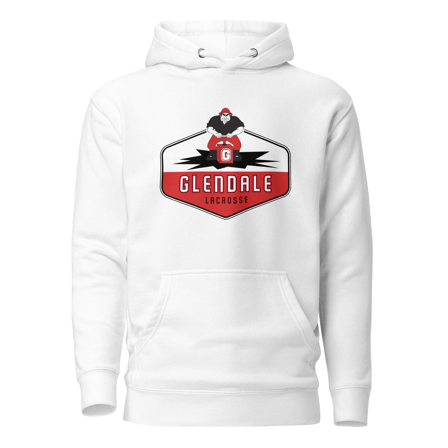 Adult Glendale HS Lacrosse Cotton Heritage Hoodie