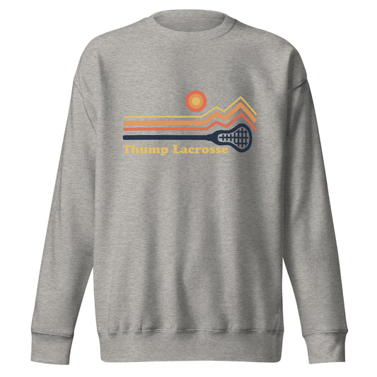Adult Thump Lacrosse Cotton Heritage Crewneck Sweatshirt