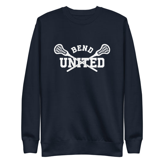 Adult Bend United Lacrosse Cotton Heritage Sweatshirt