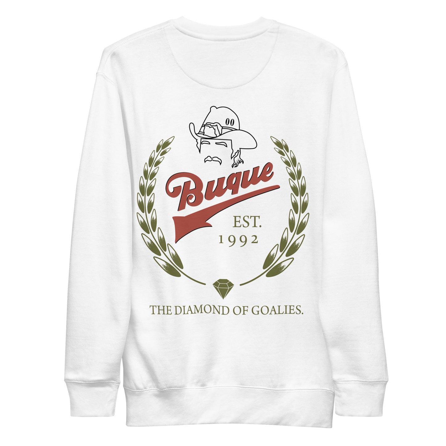 Adult Varsity Club Lacrosse Premium Sweatshirt - Buque