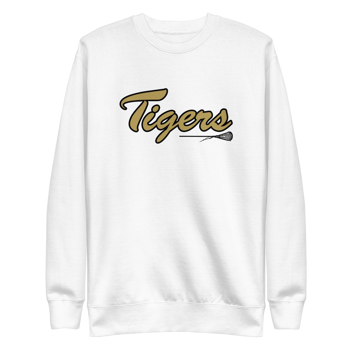 Adult Drip Tigers Lacrosse Cotton Heritage Premium Sweatshirt