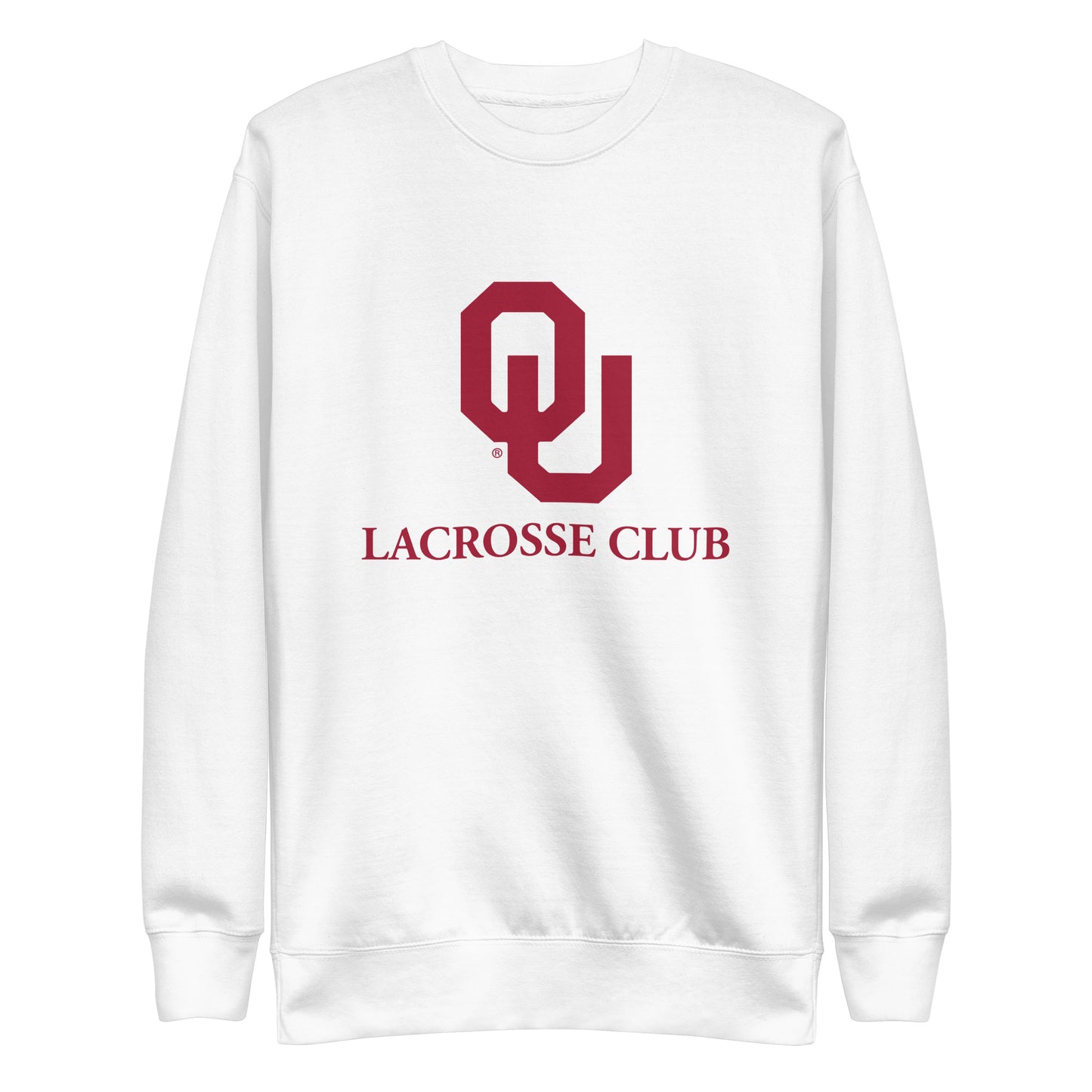 Adult Oklahoma University Lacrosse Cotton Heritage Premium Sweatshirt