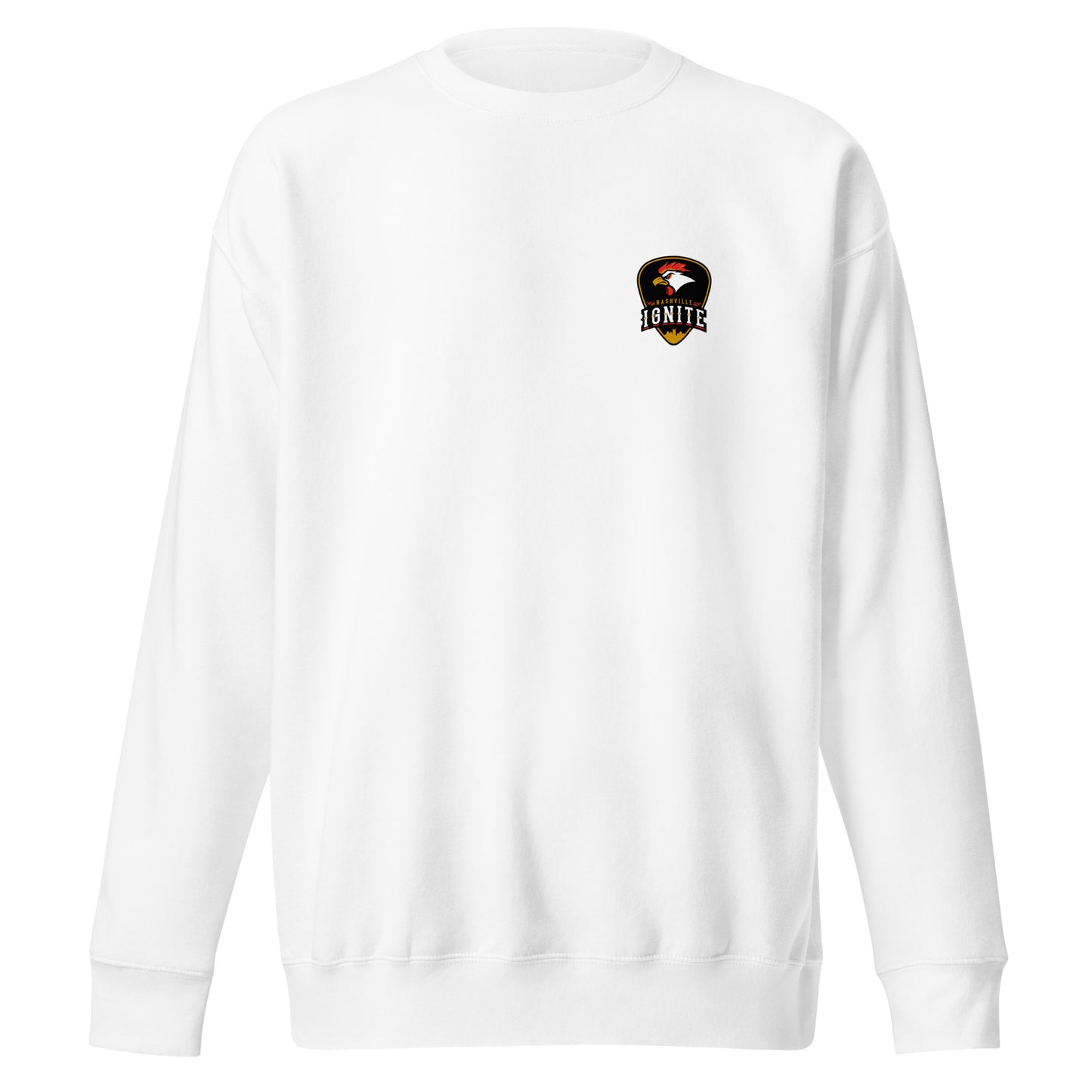 Adult Nashville Ignite Cotton Heritage Crewneck Sweatshirt