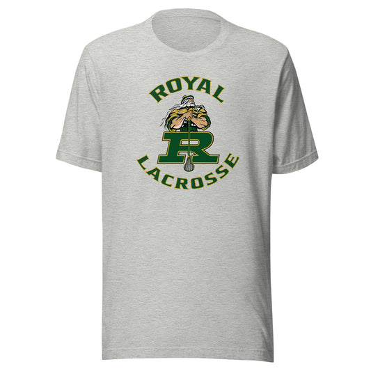 Adult Royal HS Lacrosse Bella + Canvas T-shirt