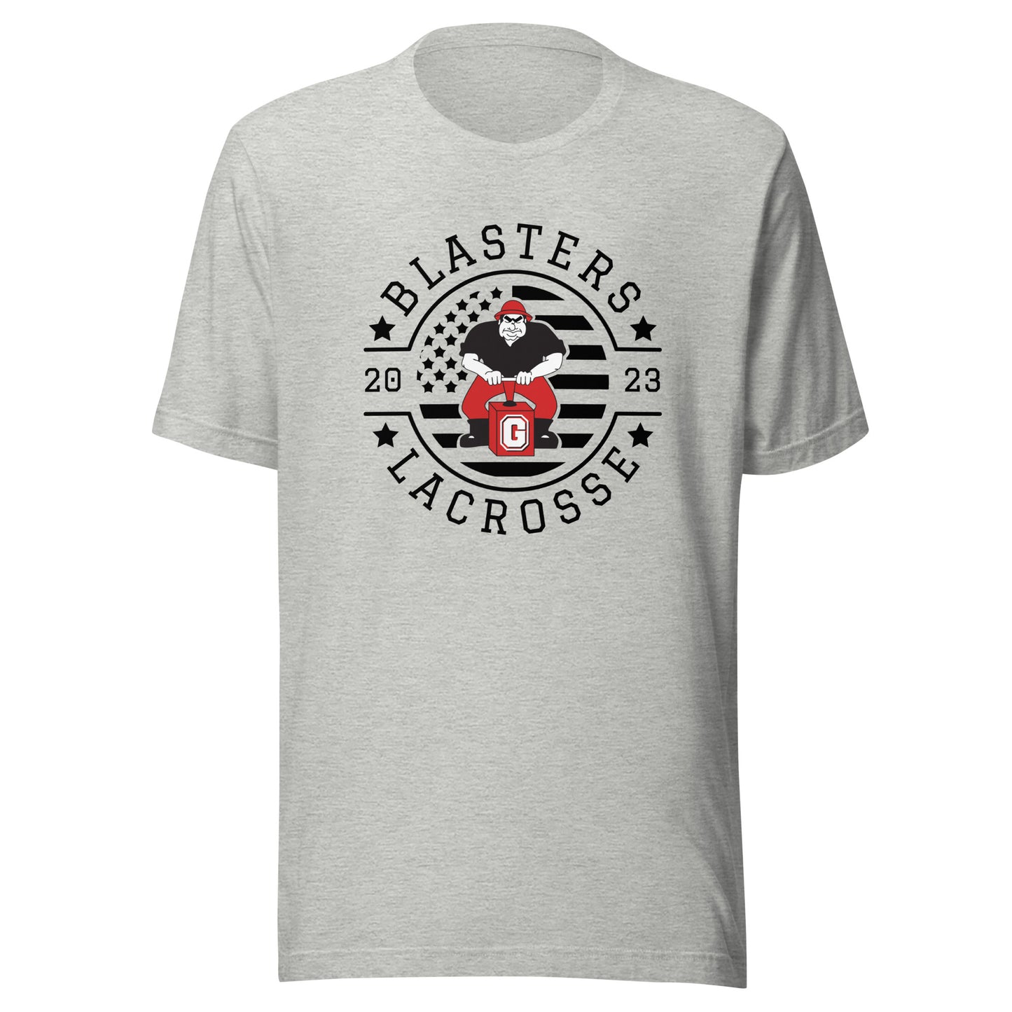 Adult Blasters MS Lacrosse Bella + Canvas T-shirt