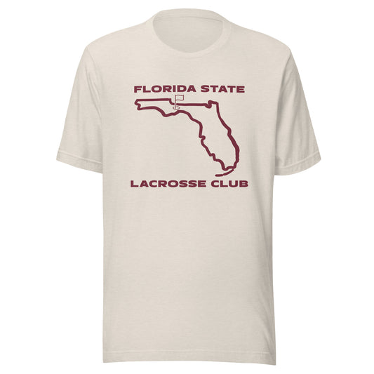 Adult FSU Lacrosse Bella + Canvas T-shirt