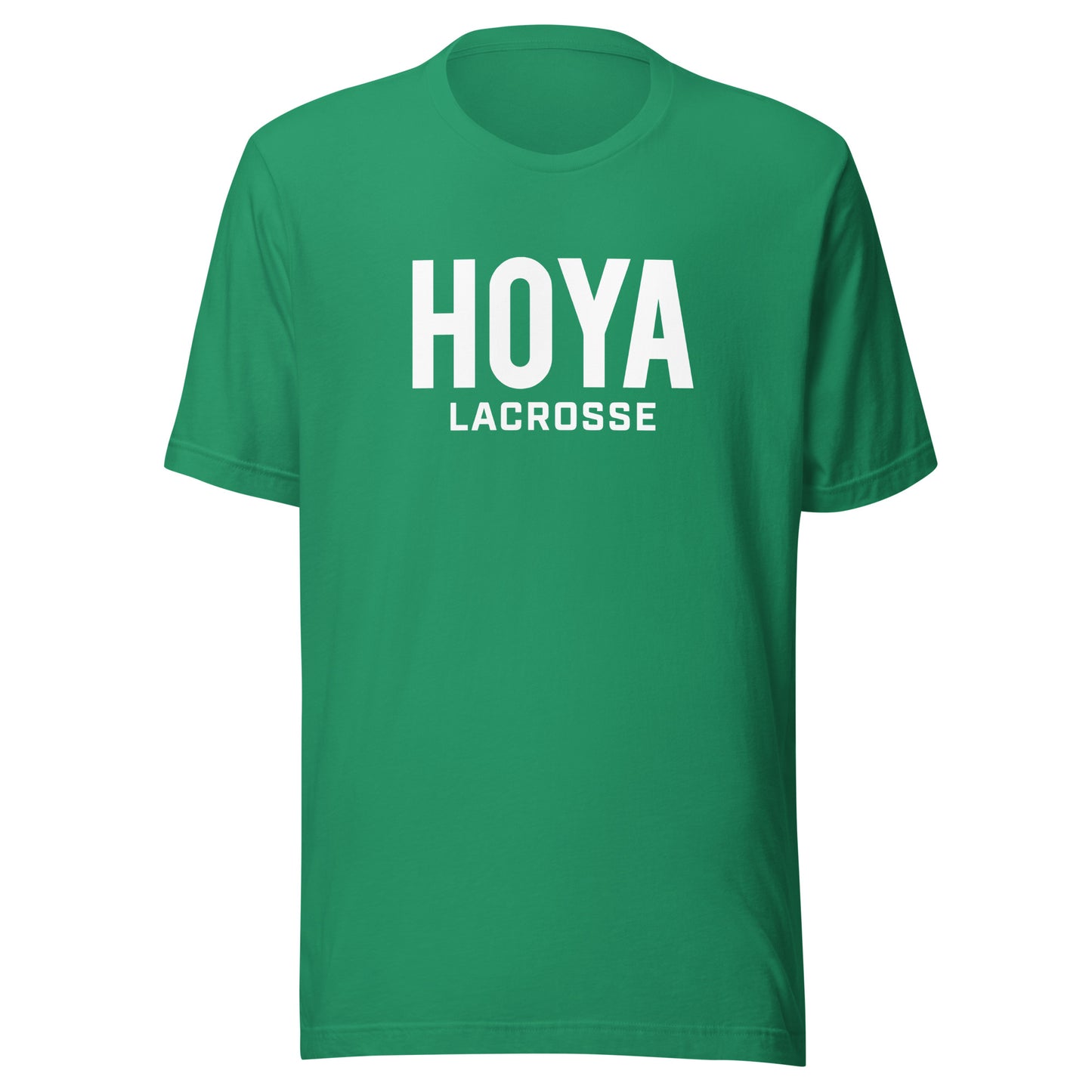 Adult Hoyas Lacrosse Bella + Canvas T-shirt