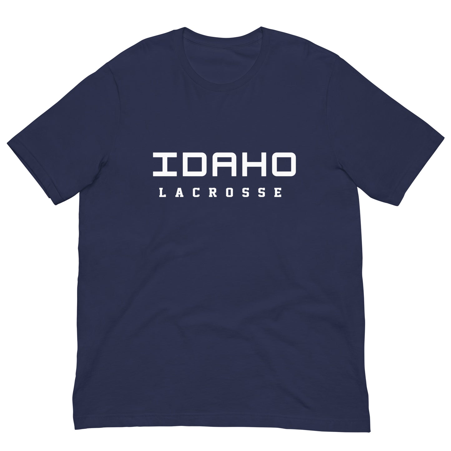 Adult Idaho Lacrosse Bella + Canvas Short Sleeve Cotton Tee