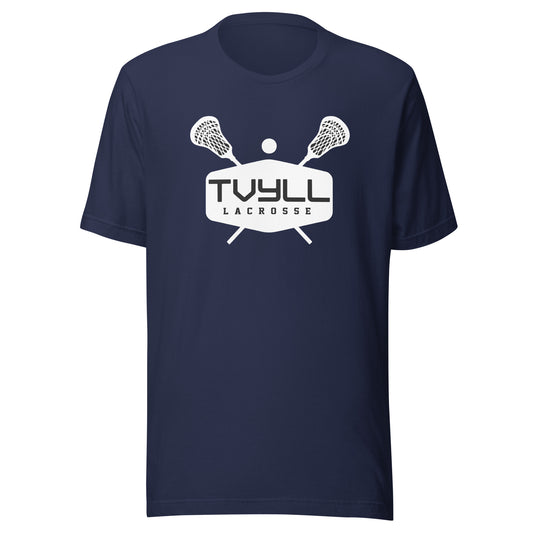 Adult TVYLL Lacrosse Bella + Canvas T-shirt