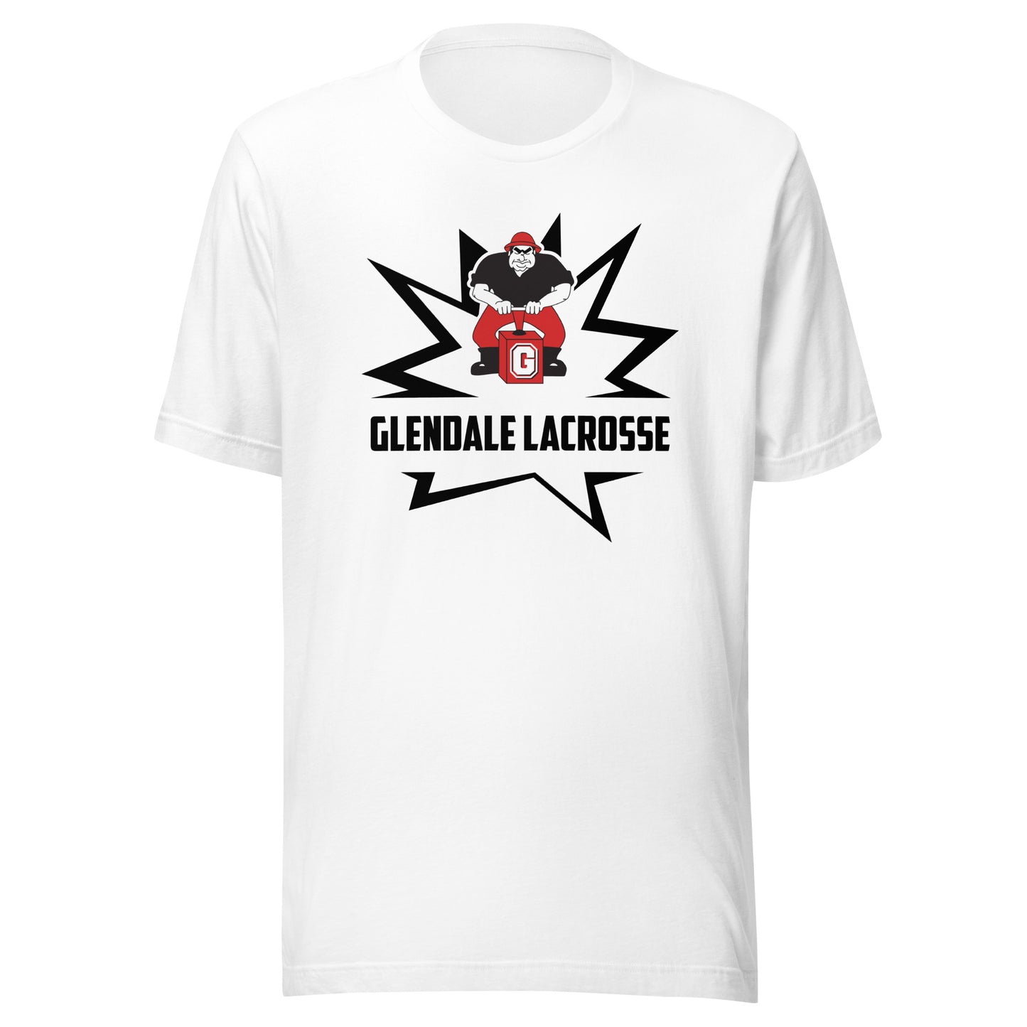 Adult Glendale HS Lacrosse Bella + Canvas T-shirt