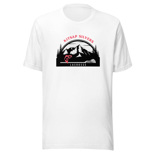 Adult Kitsap Lacrosse Bella + Canvas T-shirt