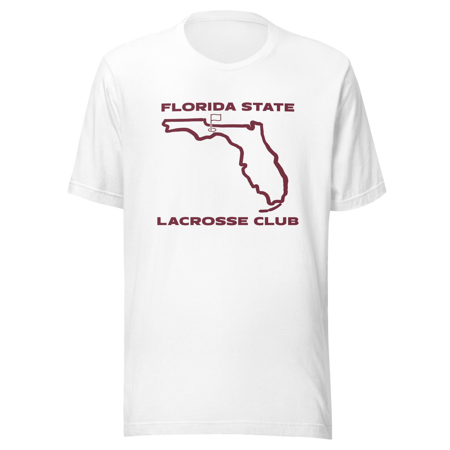 Adult FSU Lacrosse Bella + Canvas T-shirt