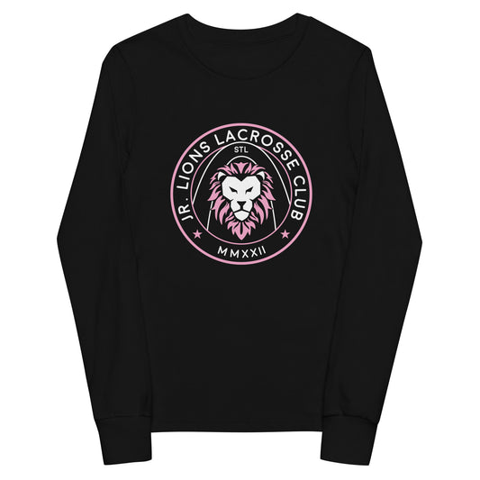 Youth Jr. Lions Lacrosse Bella + Canvas Long Sleeve Shirt