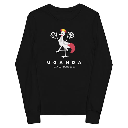 Youth Uganda Lacrosse Bella + Canvas Long Sleeve