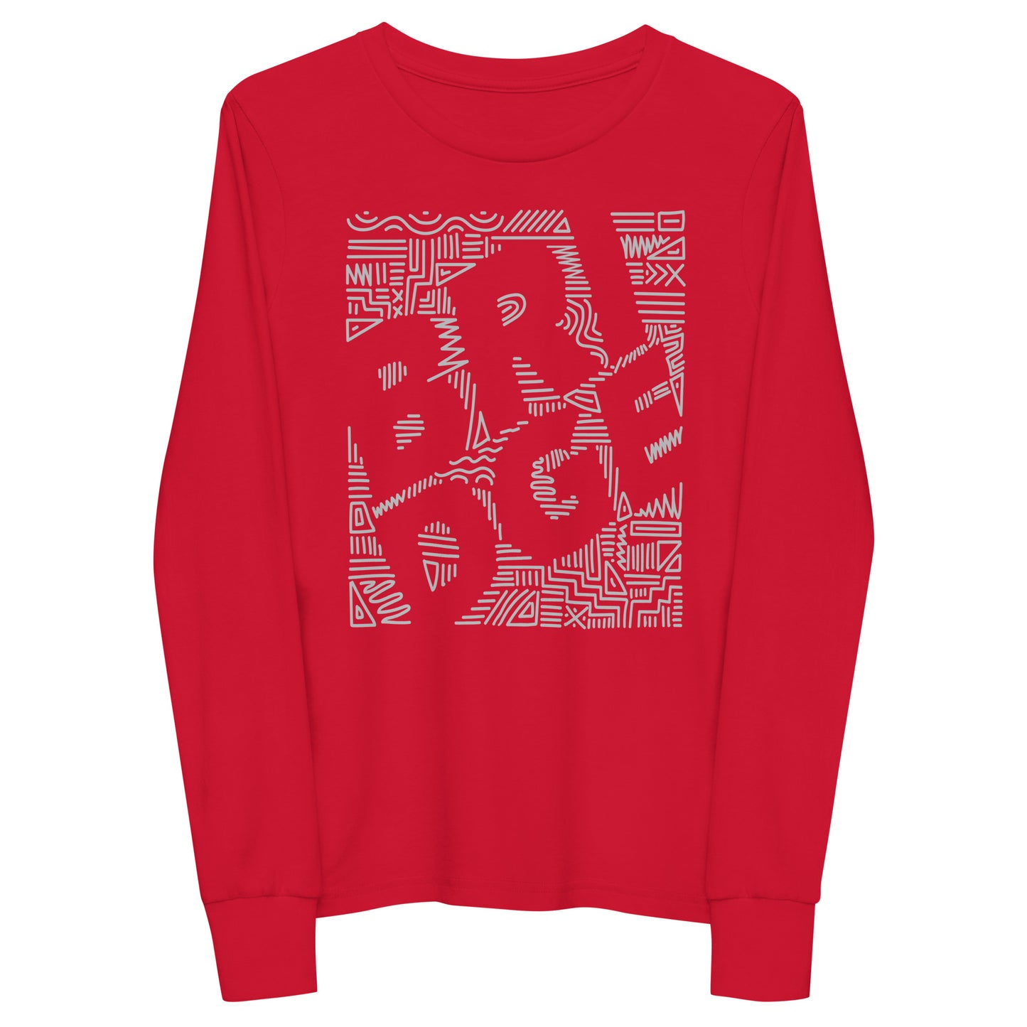 Youth Bridge Lacrosse Bella + Canvas Long Sleeve Tee