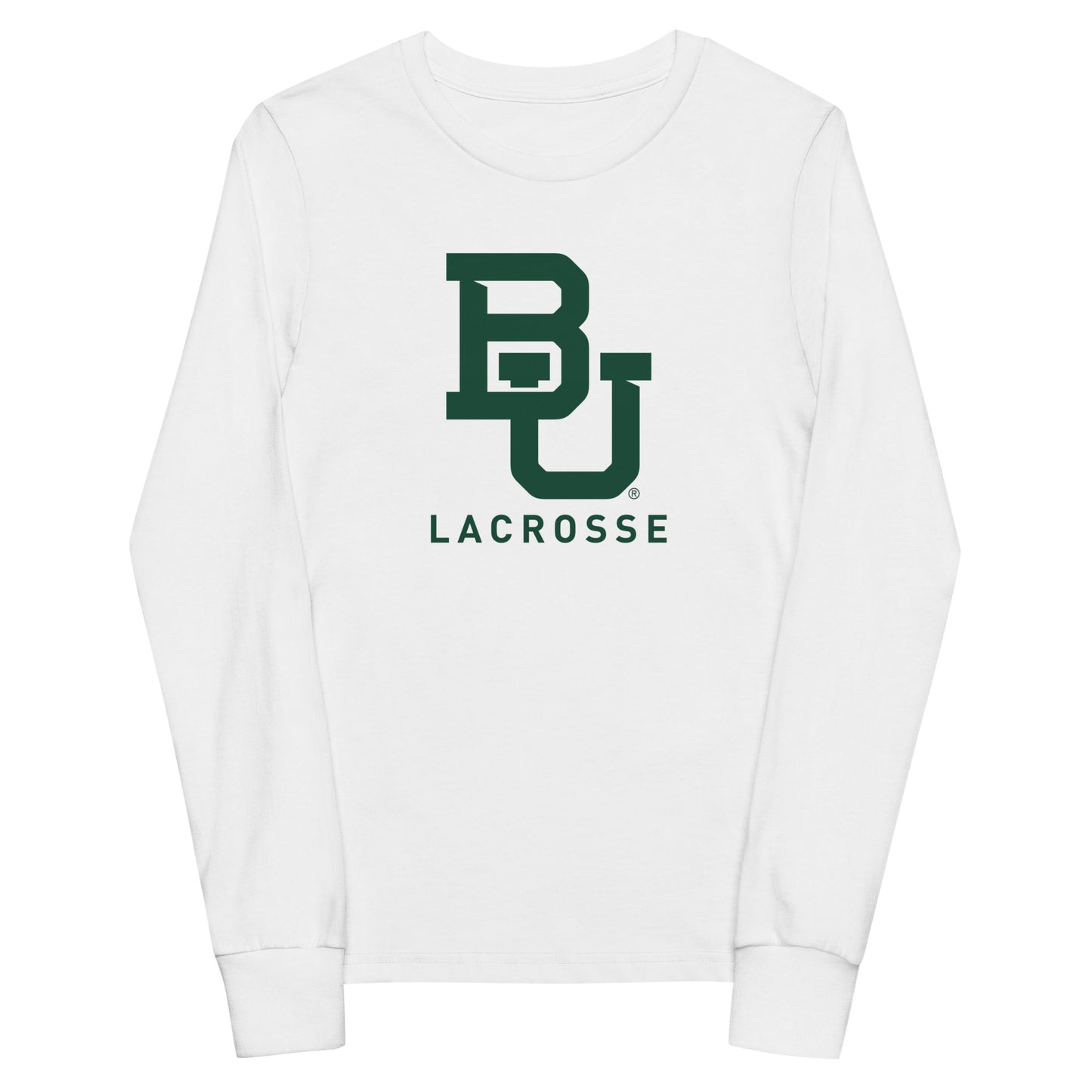 Youth Baylor Lacrosse Gildan Long Sleeve Tee